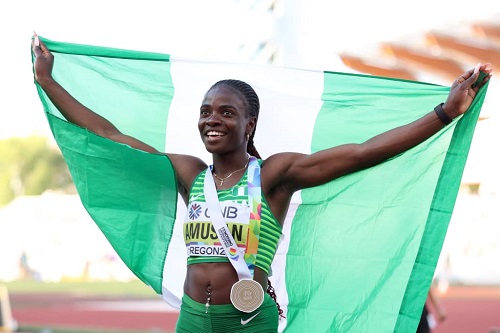 Amusan jumps to 5th in world athletics rankings