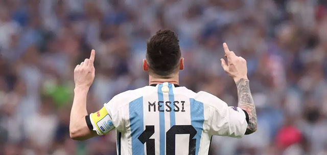 MESSI WINS WORLD CUP