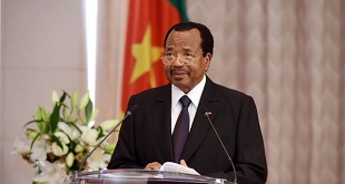 Cameroonian president says to intensify graft crackdown