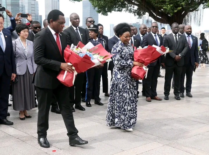 INTERNATIONAL: Zambia’s Hichilema tours China