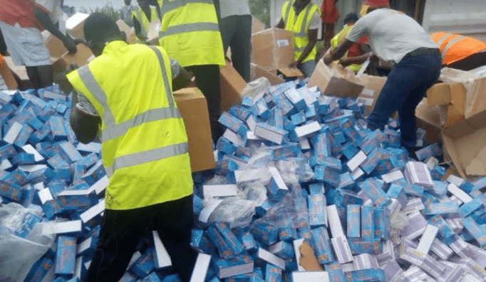 NIGERIA: NAFDAC Destroys ₦500 Million Worth of Goods in Abuja