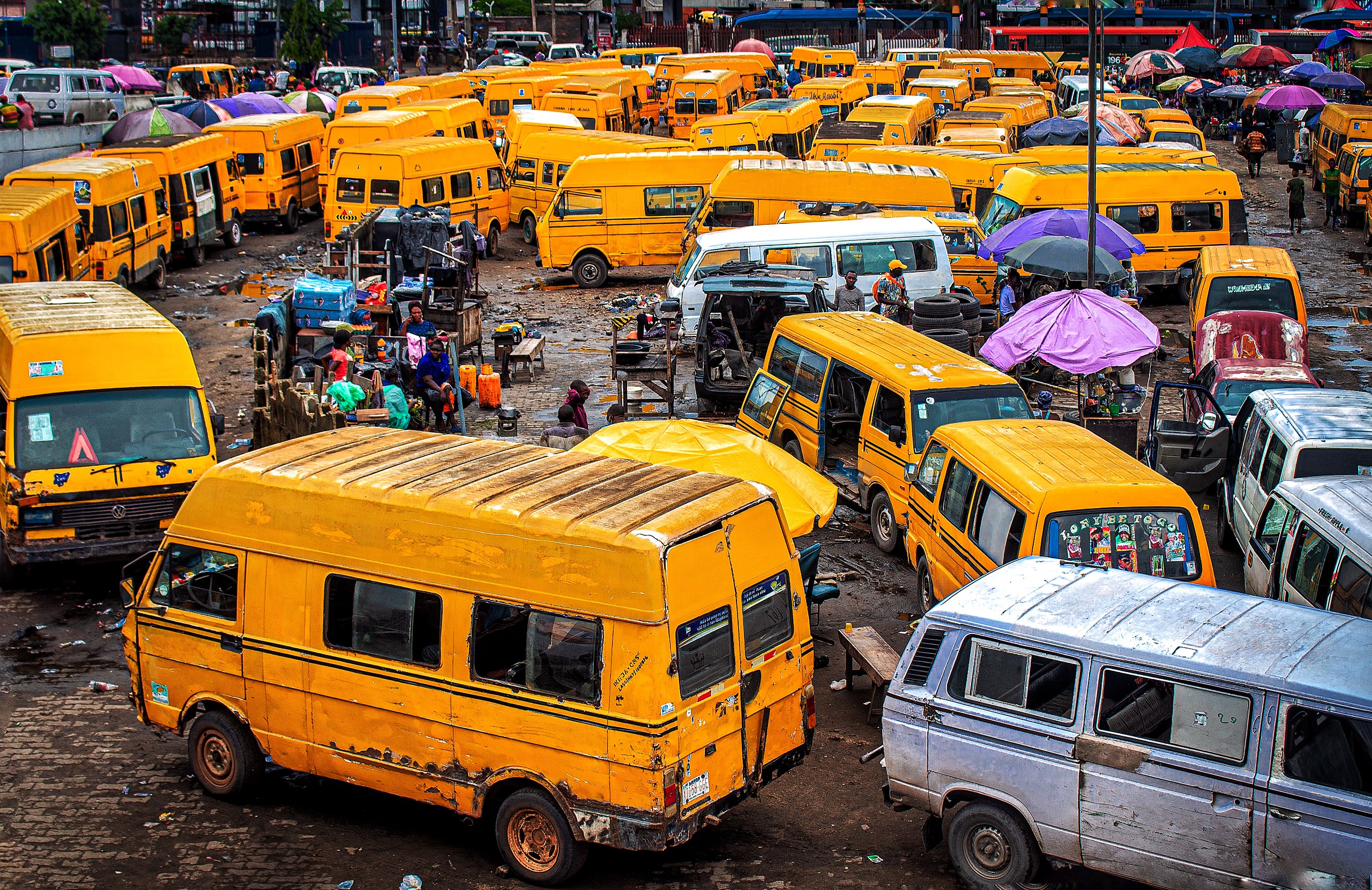 NIGERIA: Breaking News: Commuters Stranded as Lagos Commercial Drivers Protest Against Traffic Management Authority