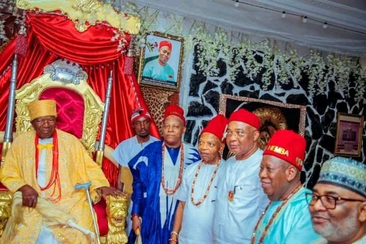 NIGERIA: Vice President Shettima, APC Chairman Ganduje Receive Prestigious Chieftaincy Titles at Anambra’s Grand Ofala Festival