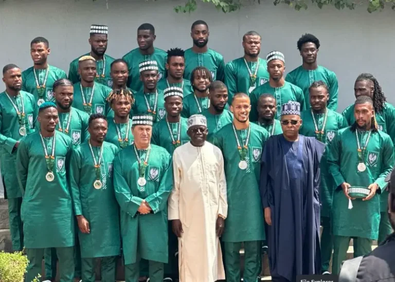 NIGERIA: Super Eagles Honored with Prestigious Awards and Plots of Land by Ahmed Tinubu