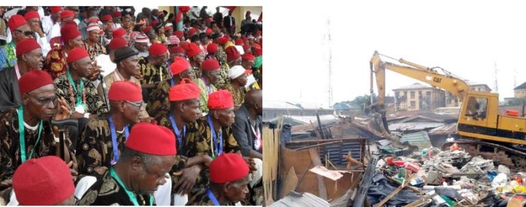 NIGERIA: Ohanaeze Condemns Demolition of Igbo Market in Lagos