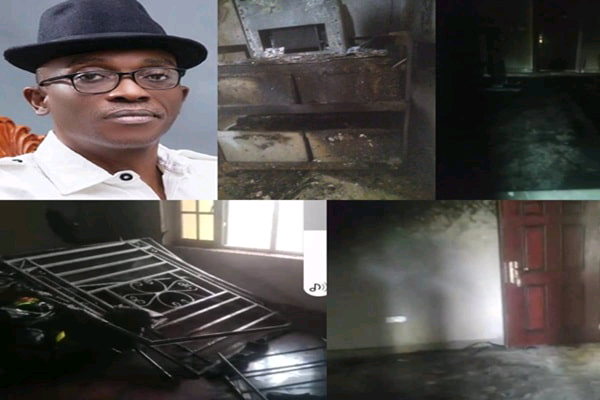 NIGERIA: Labour Party’s National Chairman Julius Abure Narrowly Escapes Assassination, Abuja Residence Burnt Down