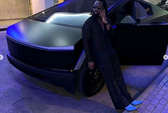 NIGERIA: Timaya Allegedly Adds Tesla Cybertruck to His Collection