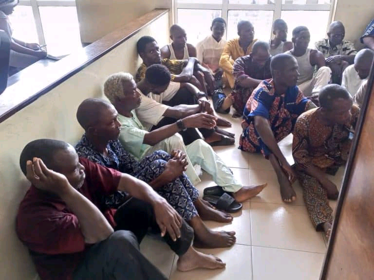 NIGERIA: 29 Yoruba Nation Agitators Arraigned in Ibadan Court for Alleged Treason and Firearms Possession