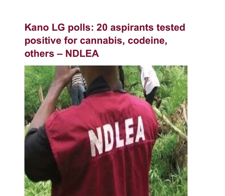 Nigeria: More than 20 aspirants vying for Local government elections tested positive for multiple drugs.