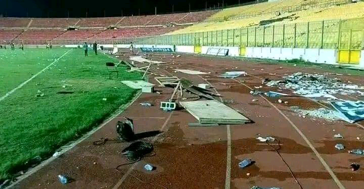 GHANA: Ghana Faces Severe CAF Sanctions After Fans Invade and Vandalize Stadium