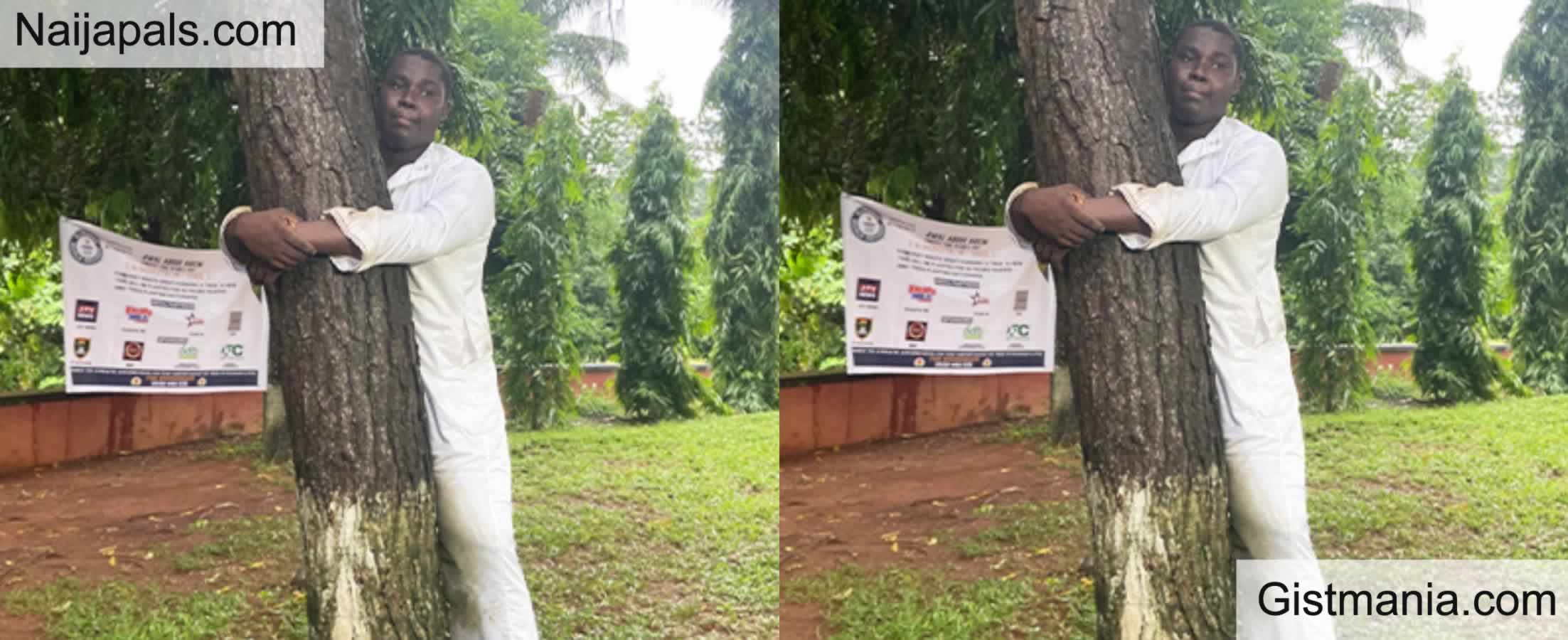 GHANA: Ghanaian Journalist Sets Guinness World Record for Tree-Hugging Marathon