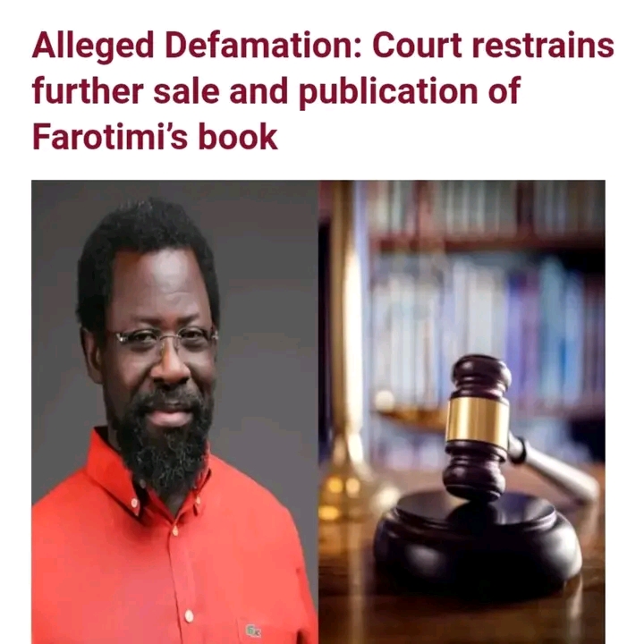 Nigeria: Court Restrains Further Sale And Publication Of Farotimi’ s Book