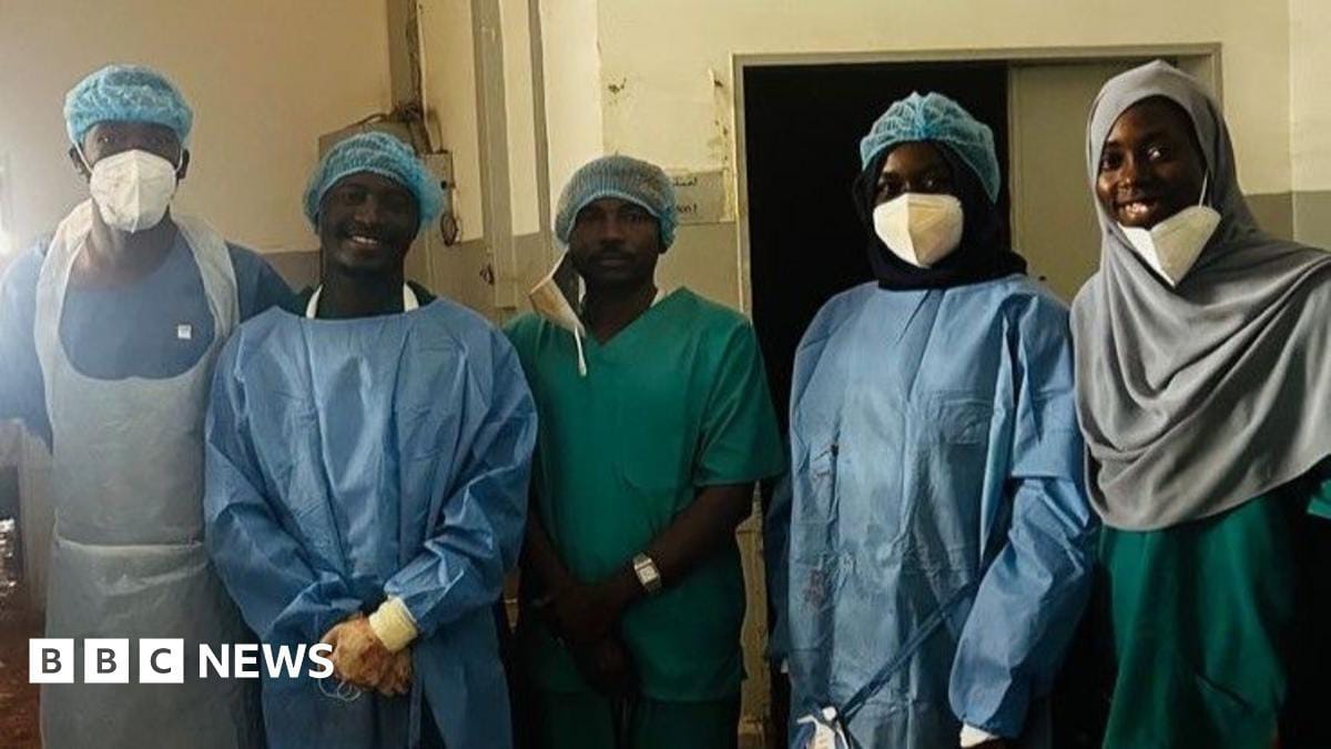 Sudan:The Medics At A Hospital In Dafur Region Took This Picture In Fear , Thinking It Will Be Their Last