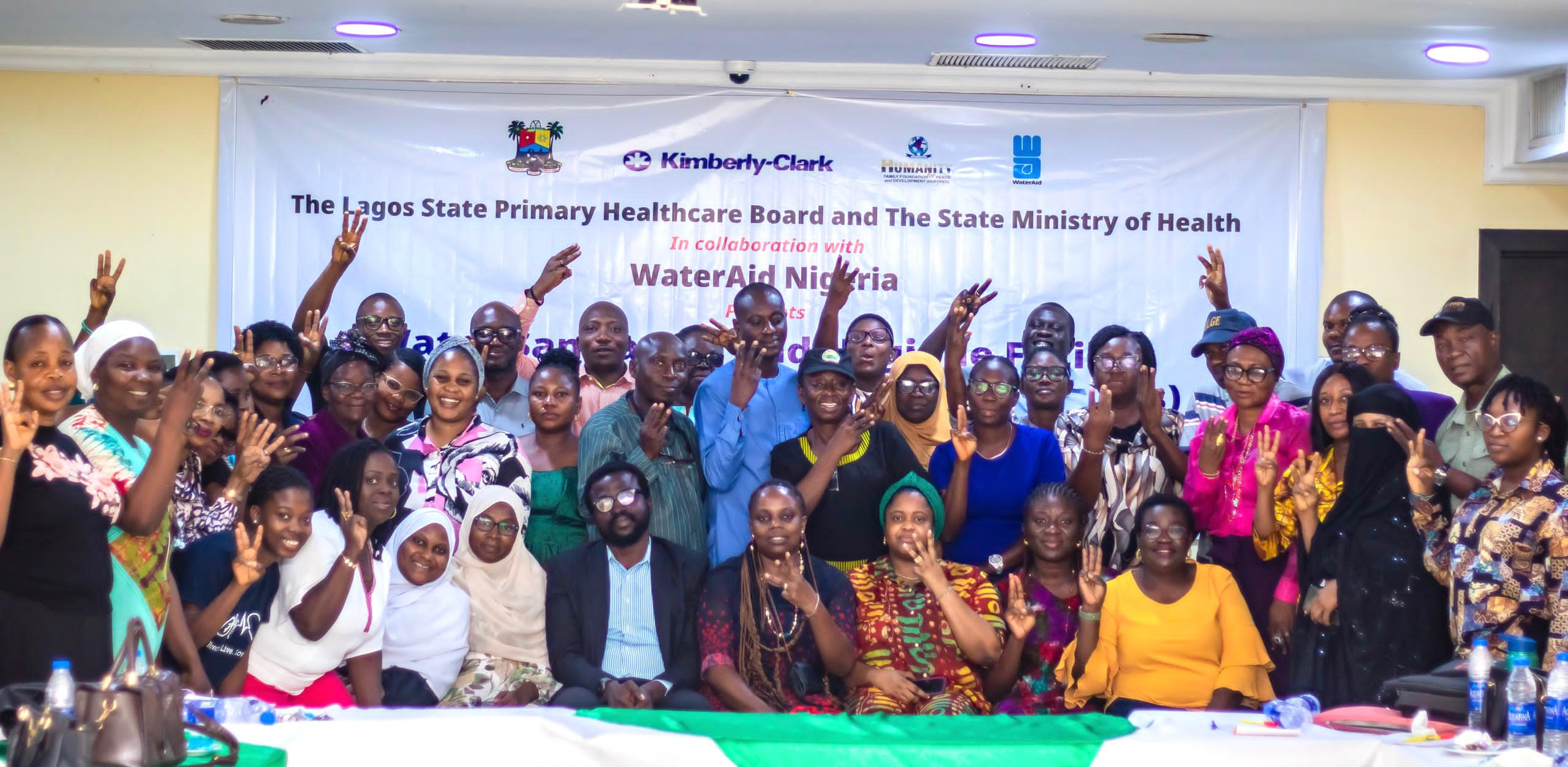 Lagos Primary Health Care Board and Ministry of Health collaborate with WaterAid on WASHFITs Training