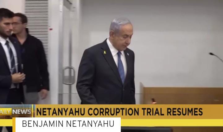 Israeli PM Netanyahu Appears In Court For  On Going Corruption Trial
