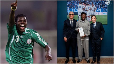 Super Eagles Celebrate Taye Taiwo’s Induction Into France’s Marseille Hall of Fame