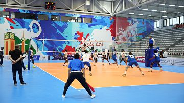 The African Volleyball Championship Is Taking Place In Libya.