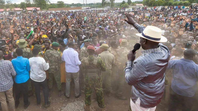 Kenyan Government Condemns Shoe-Throwing Incident at President Ruto Rally