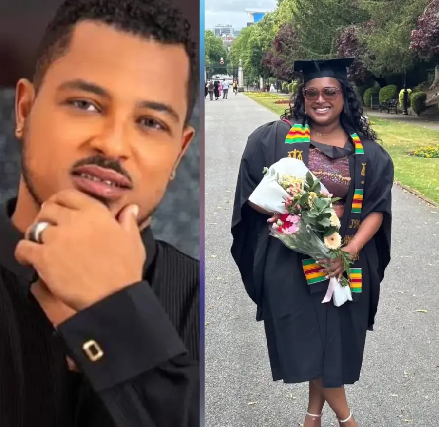 Van Vicker, Ghanaian Actor, Celebrates Daughter’s Achievement in Law Graduation