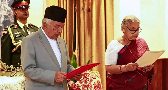 Sushila Karki Sworn In As Nepal’s New Prime Minister After Mass Protests