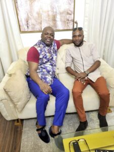 Nigeria's UN Peace Ambassador Dr Jamezany James with Canadian born Jamaican UN Peace Ambassador Powerful Steve